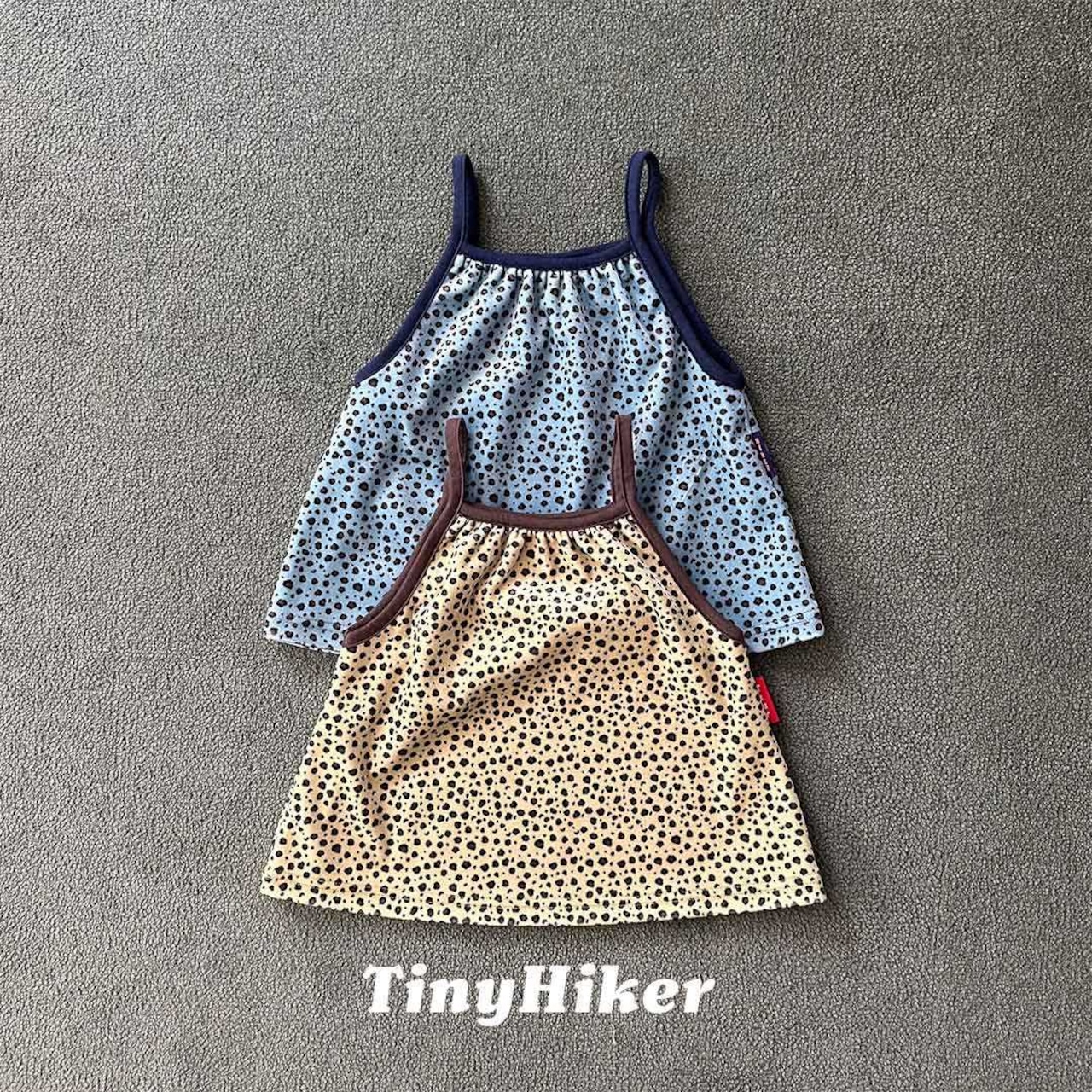 〖取寄〗韓国子供服 / 26winter / TinyHiker / レオパードワンピース / キッズ *XS~XL*