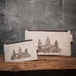 Ashi｜亜紙 Flat Pouch M＊I Love Cambodia 紙ポーチ バナナ ハンドメイド