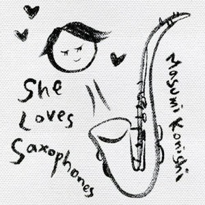 2nd Album 『She Loves Saxophones』直筆サイン付き