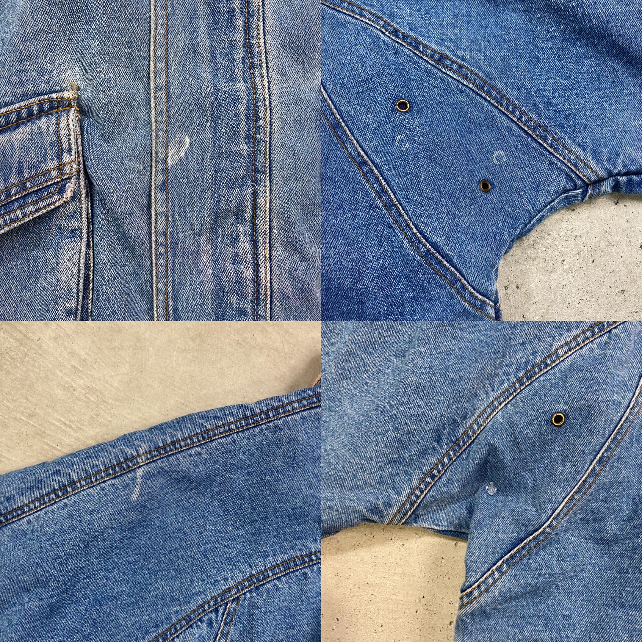 90年代 Great Land デニムジャケット コーデュロイ襟 メンズXL 90年代 Great Land デニムジャケット コーデュロイ襟 メンズXL