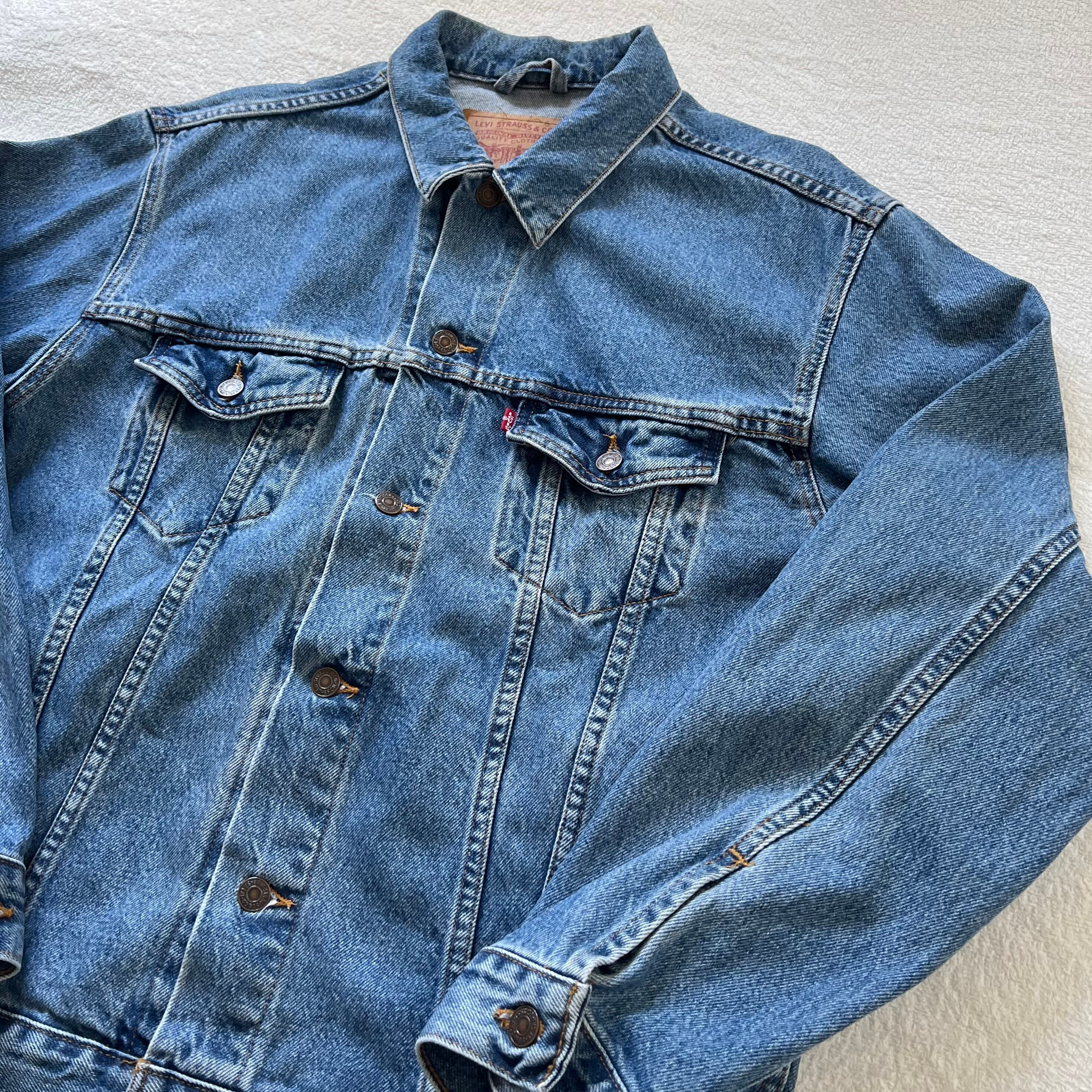 Levi's USA製 70508 リーバイス デニム ジャケット Gジャン L ビッグ