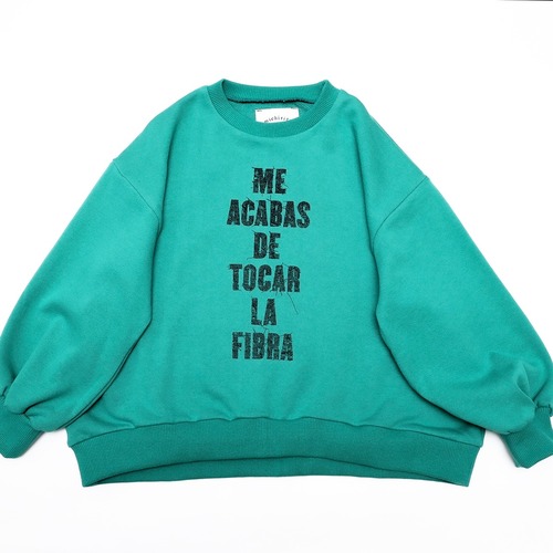 【michirico】【26AW】【16】【L-XXL】Fake embroidery pullover