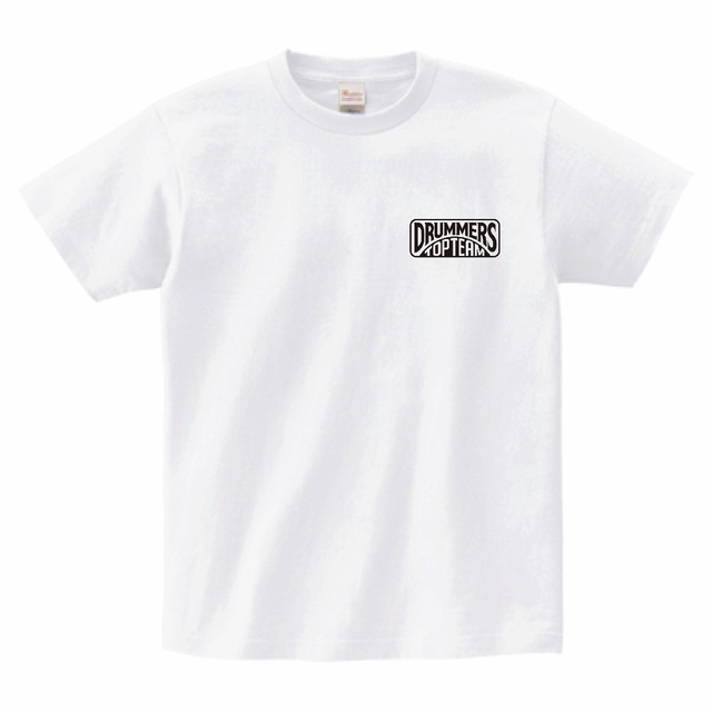 Tシャツ type02 WHITE【DRUMMERS TOP TEAM】