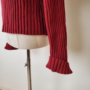 【USED】EMODA　人気ニットセーター　美品！オシャレ　春デートオフィス　