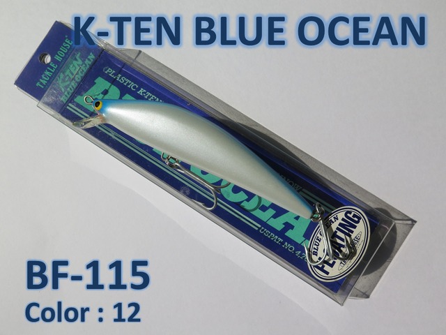Tackle House K-TEN Blue Ocean  BF115 タックルハウス   F-L74-03