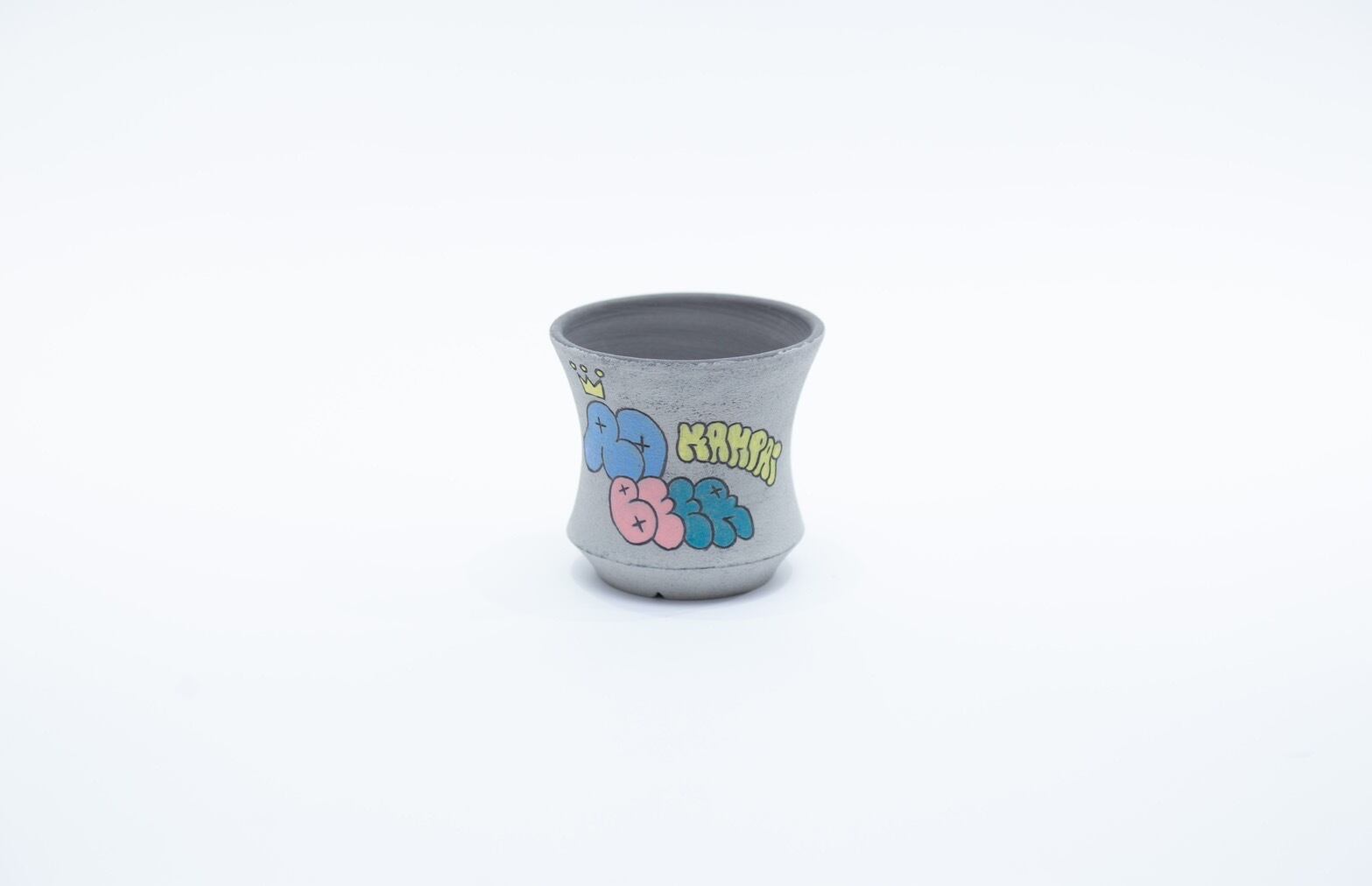 【新着】ハイパーポットクリエイター "阿萬" × aobouzu グラフィティ鉢 11 【4th記念 乾杯鉢】
