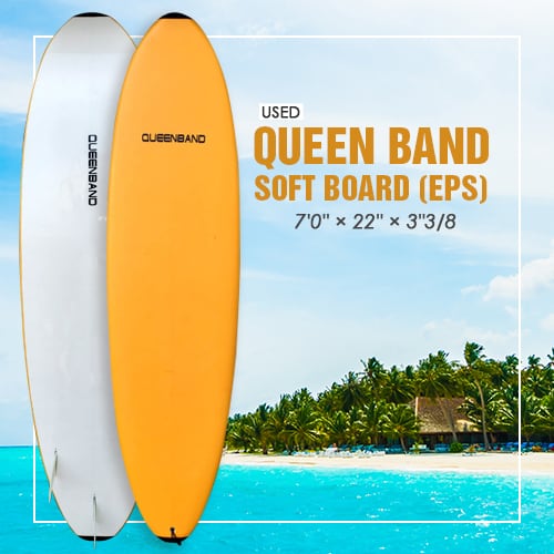 QUEEN BAND SOFT BOARD (EPS) 7’0