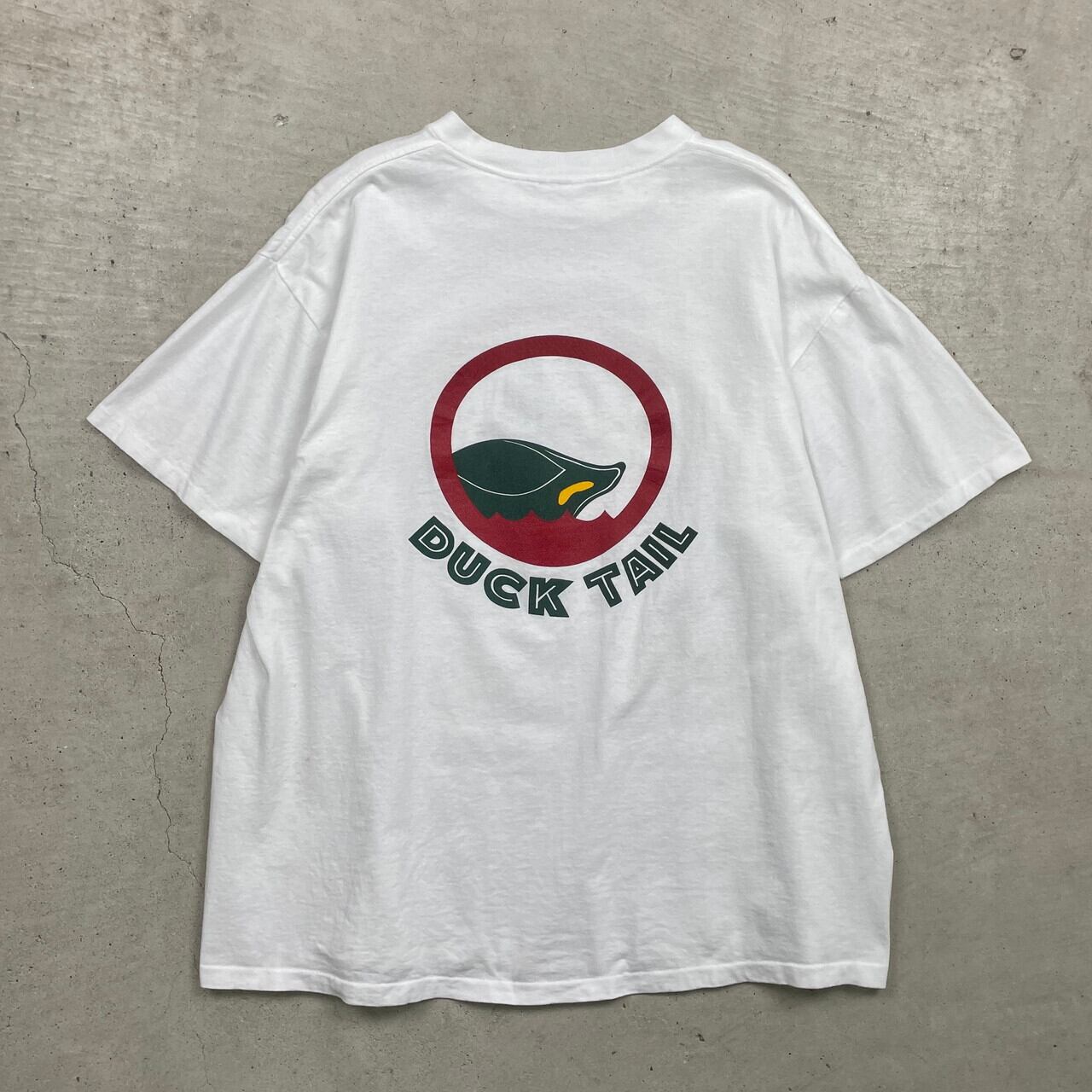 90年代 DUCK HEAD プリントTシャツ メンズXL 古着 90s シングル