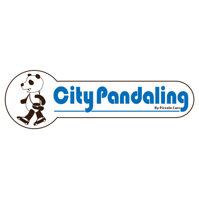 FIAT PANDAステッカー「City Pandaling」