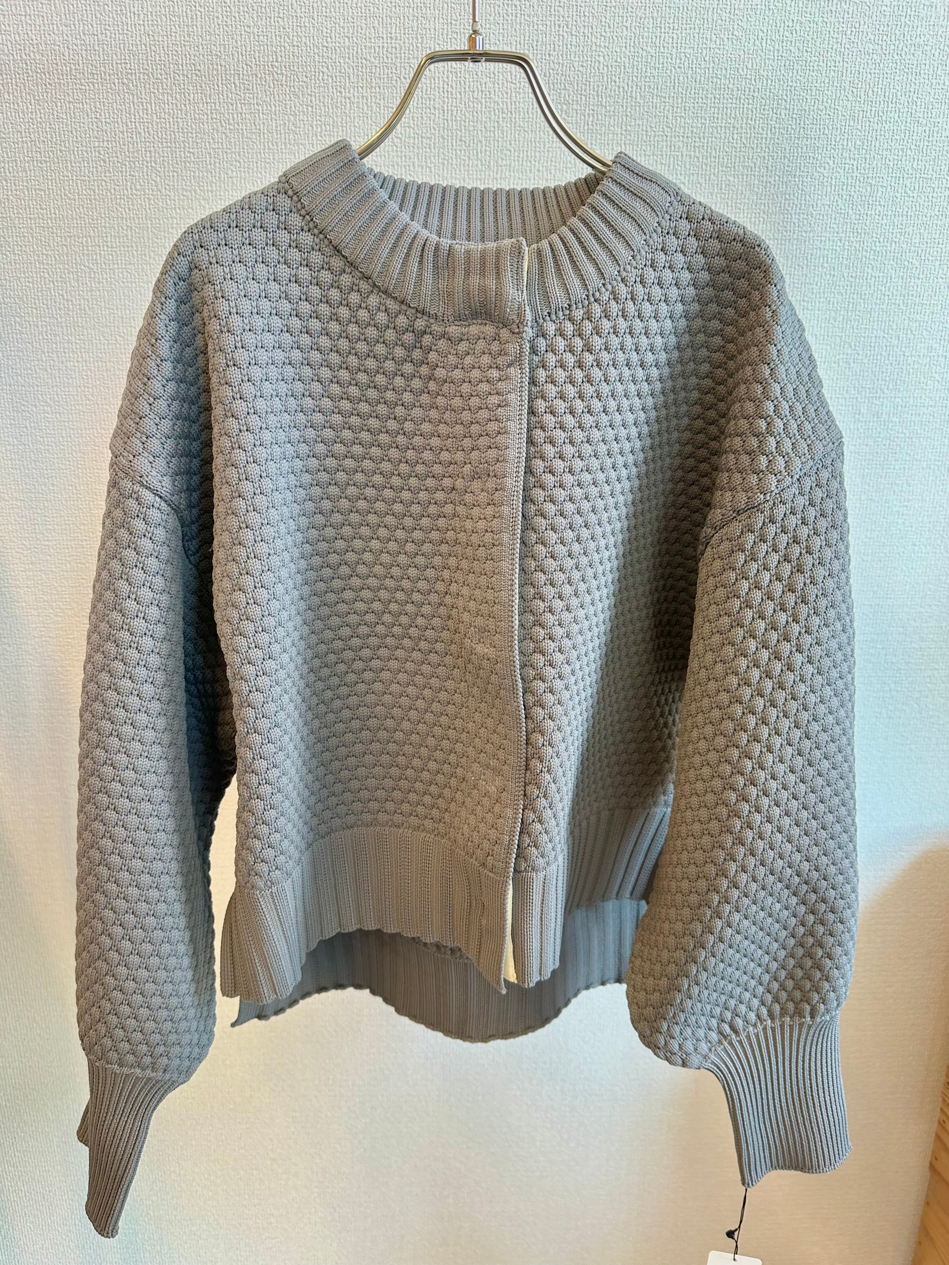 N°9286!】ロゴテープ使いポコポコカーデ（9212-47016) | 9286 Fashion Lab