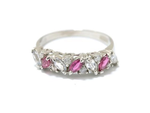 【完売しました】ルビー ダイヤ デザインリング プラチナ