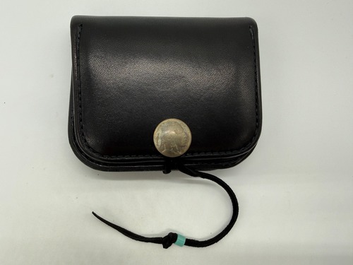 新品　角型小銭入れ　黒