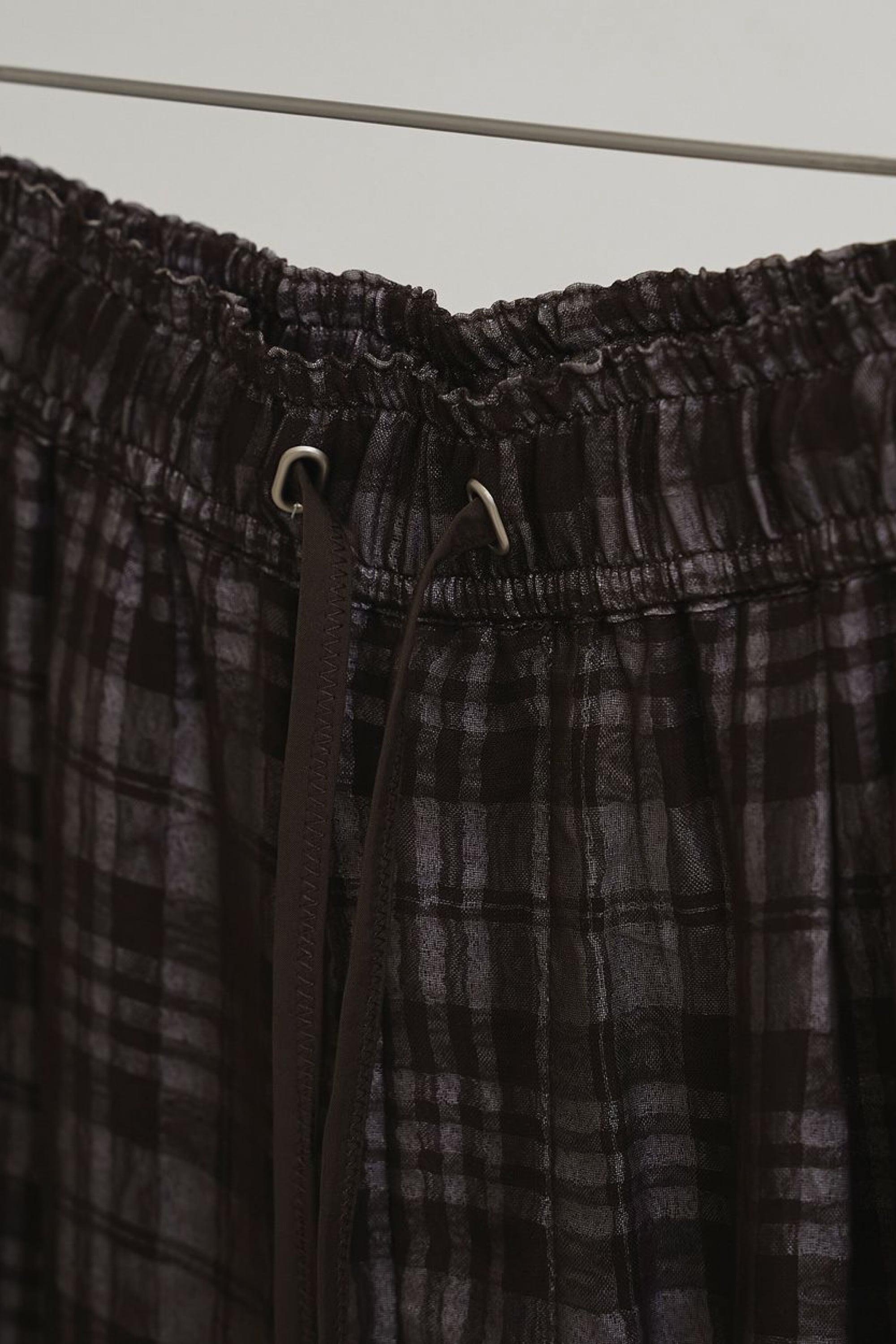 TODAYFUL Check Jacquard Pants チェックジャカードパンツ Choco