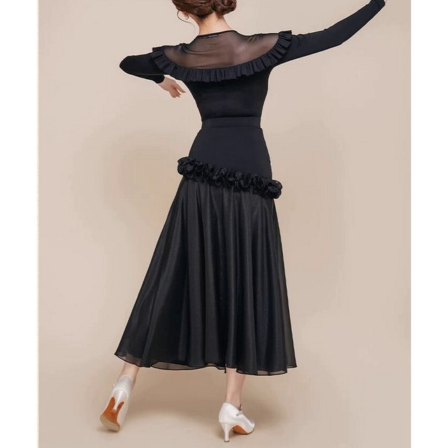 フローラルドレープ・ダンススカート ds0986