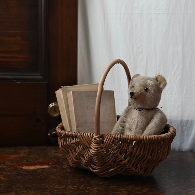 Basket / バスケット〈 かご・ラタン・収納・カフェ・店舗什器・アンティーク・ヴィンテージ 〉114498