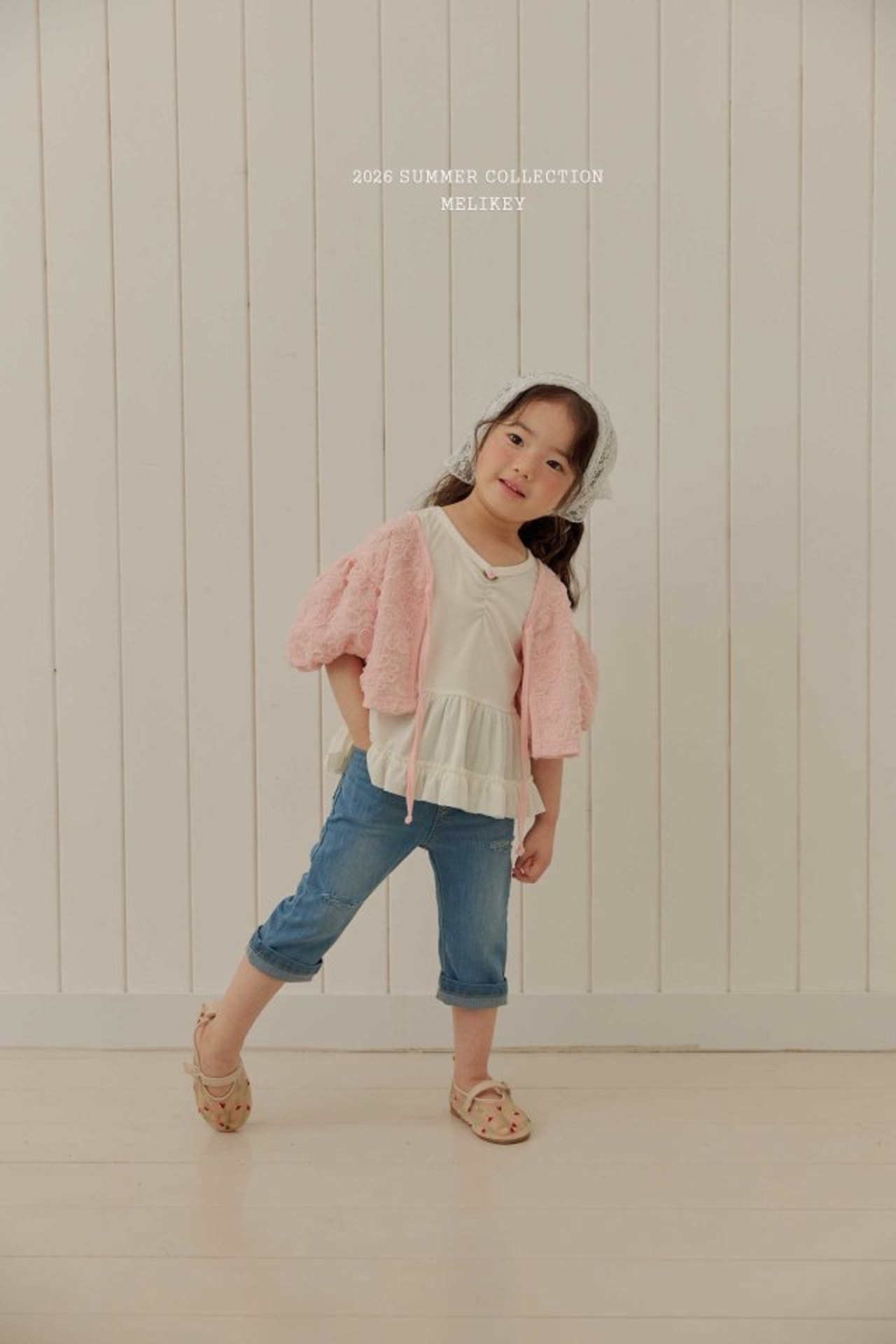 [MELIKEY] Capri Denim Pants / [미라이키] 카프리데님팬츠
