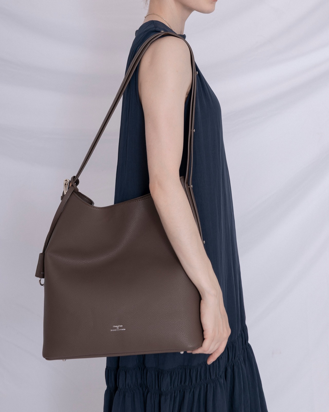 BELTED BUCKET BAG（LARGE）