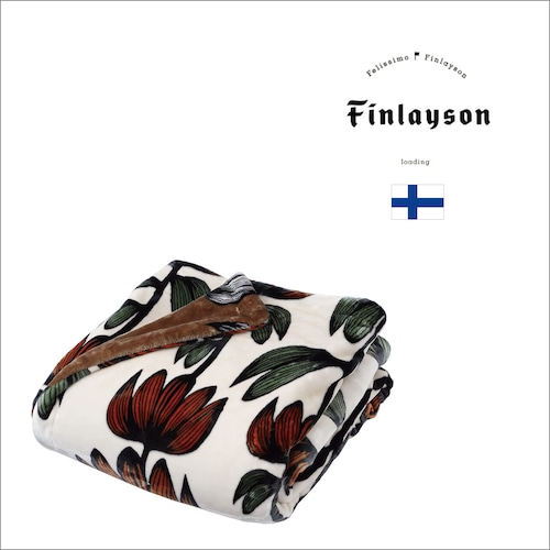 『Finlayson』リバーシブルハーフ毛布　　西川株式会社