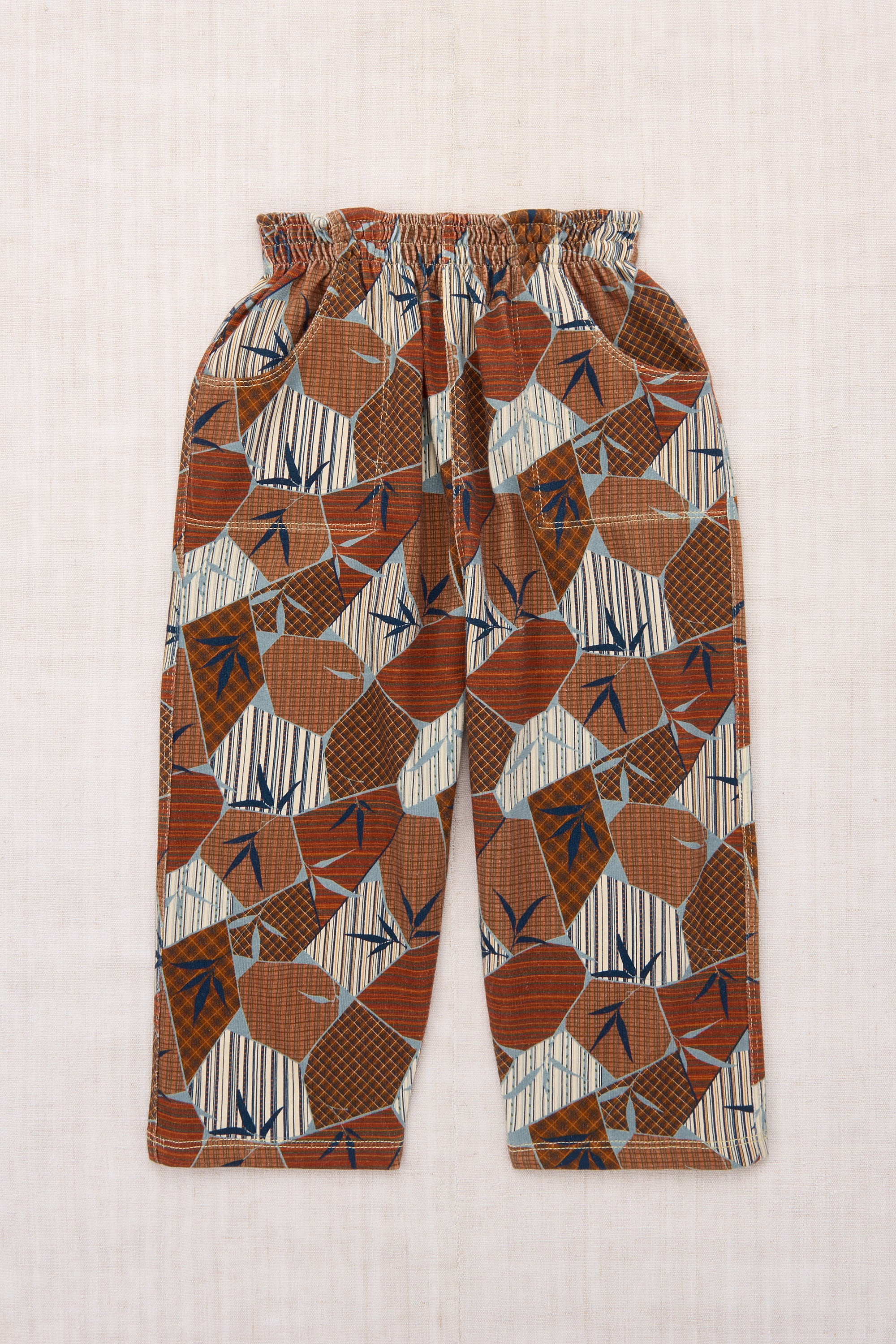 Misha&Puff 26AW 〉 CAMP PANT / ROSE GOLD KYOTO | 世界の子供服
