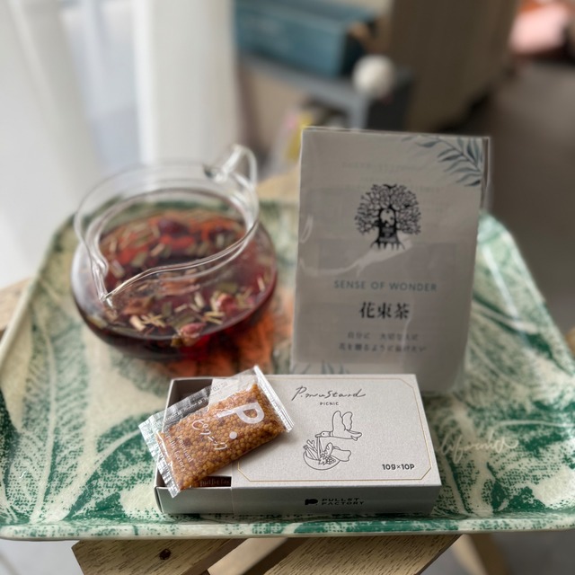 美味しいギフトピクニック　マスタード＆花束茶