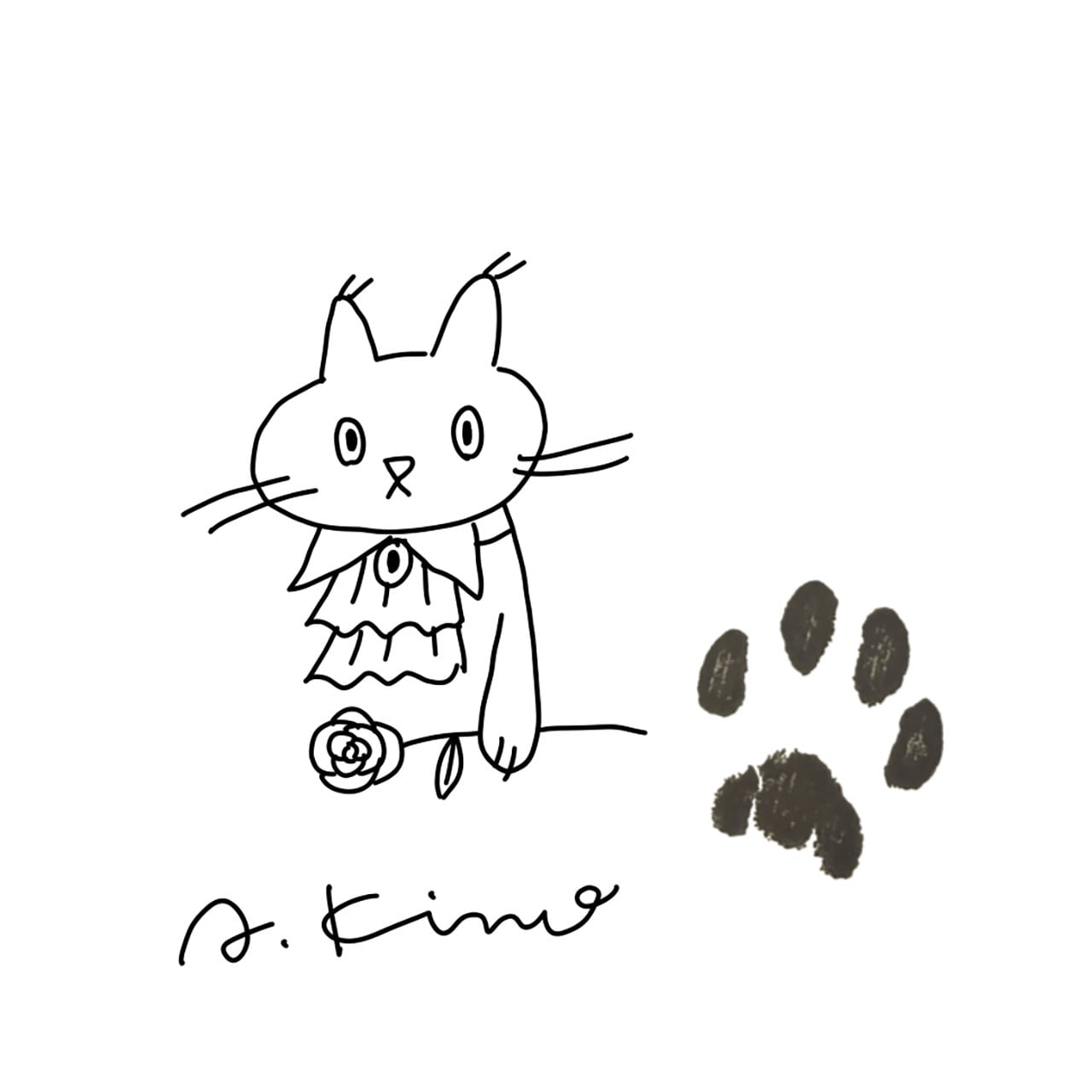 作品集「黒猫と首輪」（玄光社）サイン本 | 黒猫じゅうはんSHOP