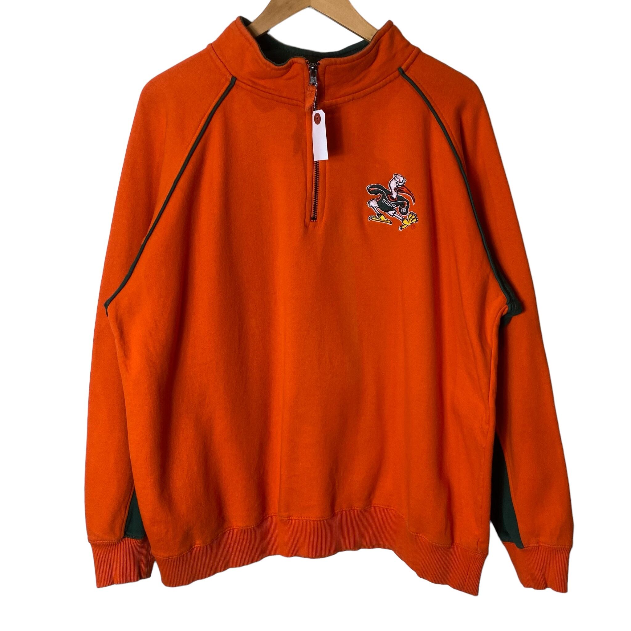 MIAMI college スウェット 刺繍 ラグランスリーブ No.801