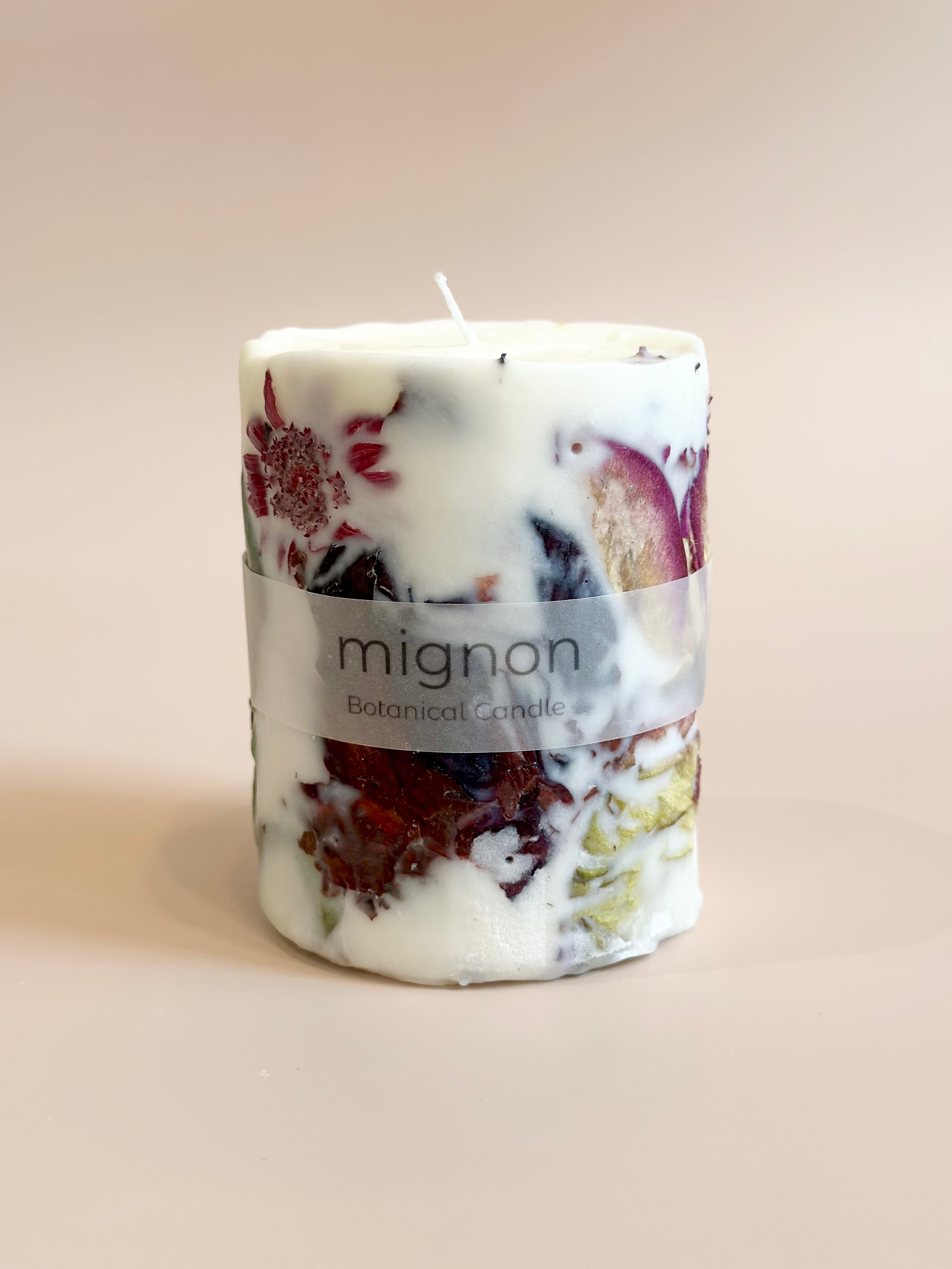ボタニカルソイキャンドル Lサイズ | mignon