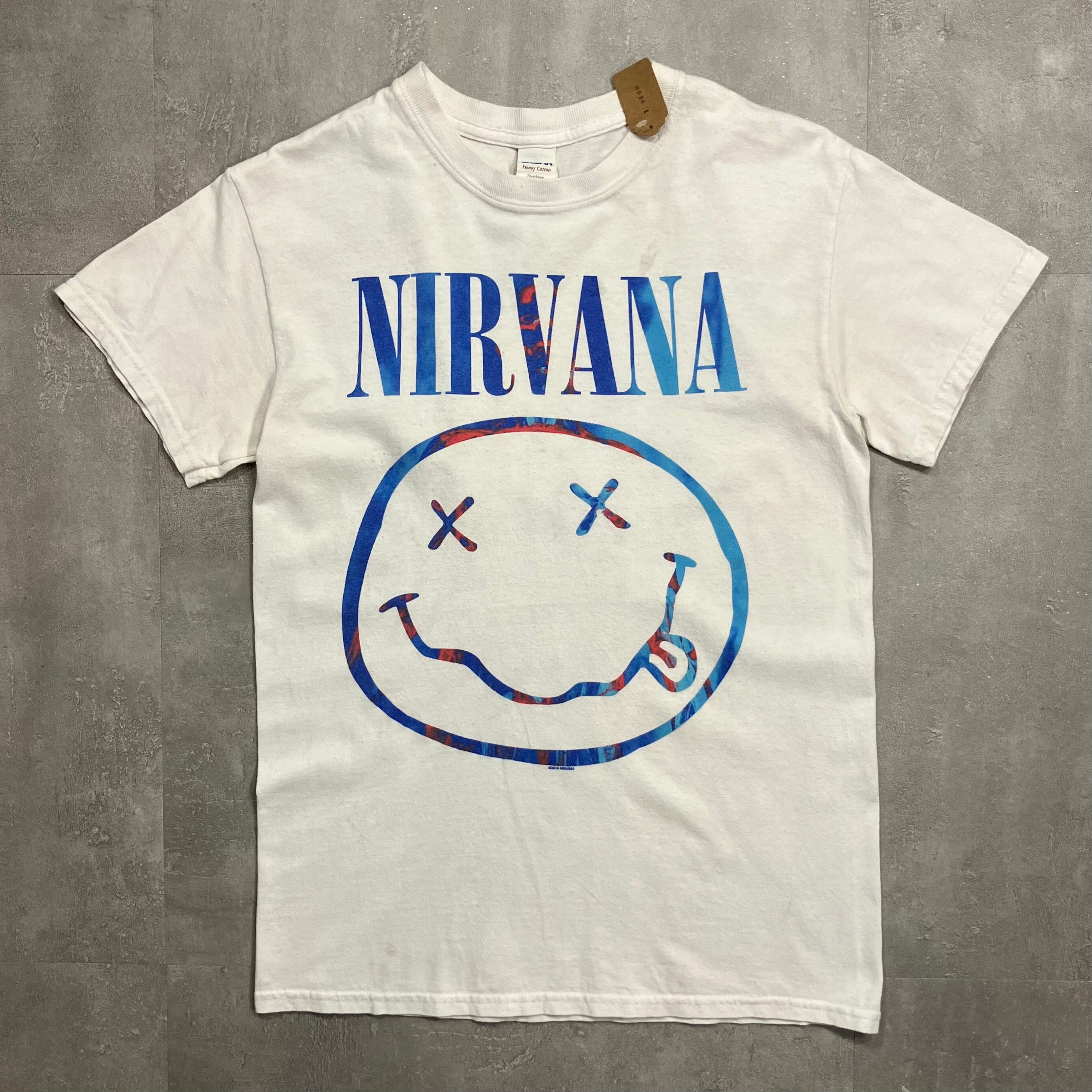 《S size》GILDAN ギルダン NIRVANA プリントTシャツ バンドTシャツ No.3891