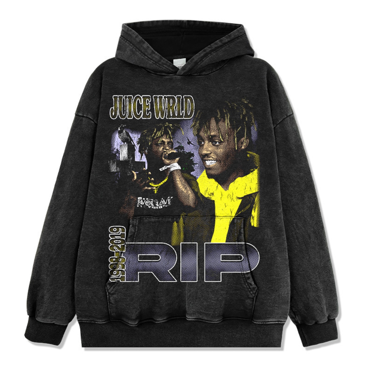 VINTAGE ストリート Juice Wrld Tシャツ T2223