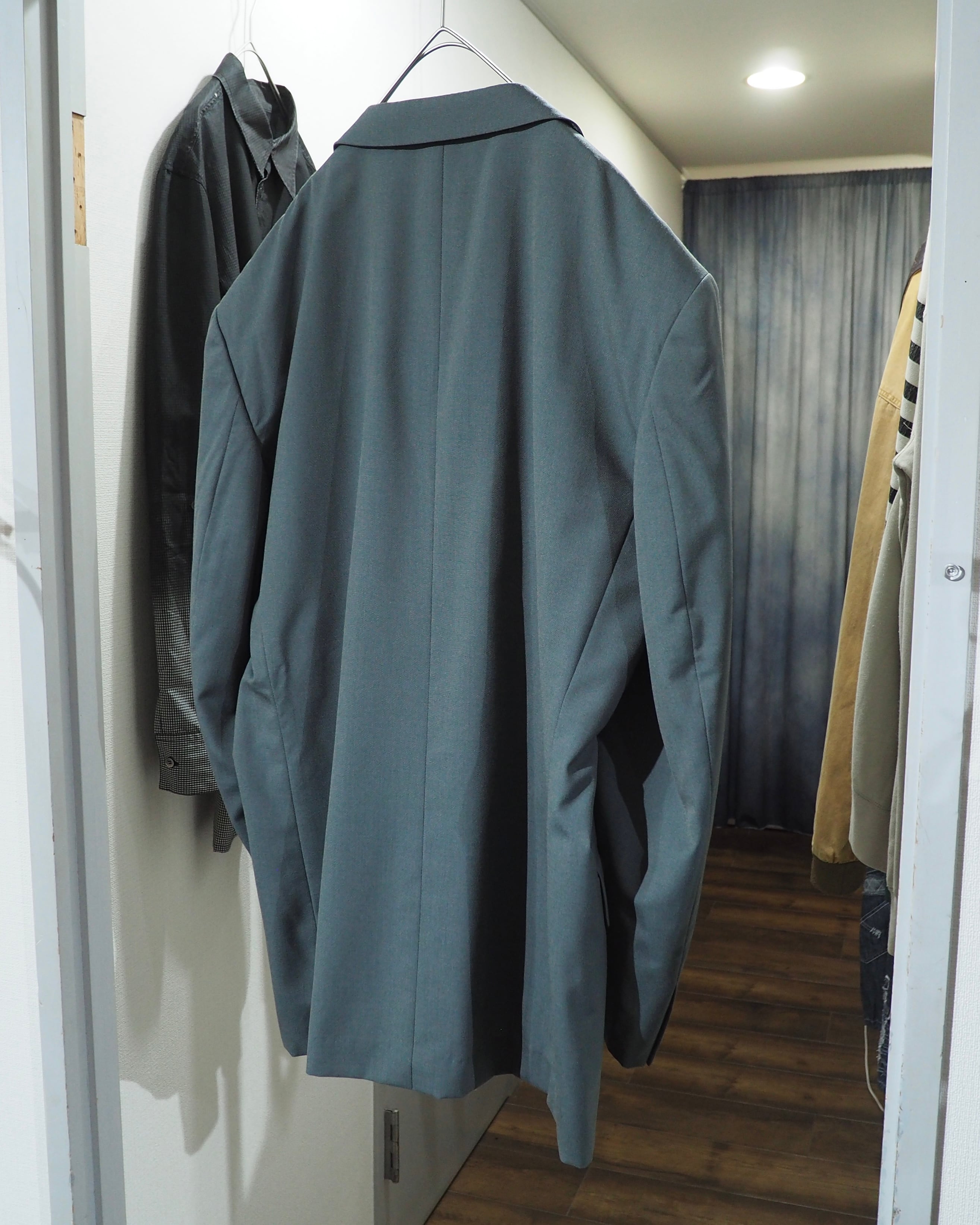 1980 - 90s " SUIVI HOMME " Beautiful Sage Green Color Special Vintage Set up