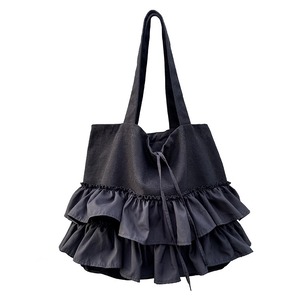 double frill tote bag(2color)　＜b278＞