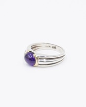 〈Tiffany&Co〉Amethyst gold combination ring