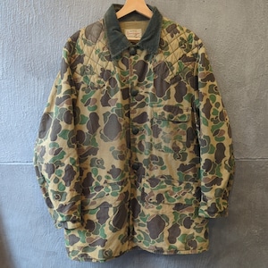 ［USED］70s ACTIVE Sportswear  SEARS ROEBUCK Camo Hunting Jacket Made In USA