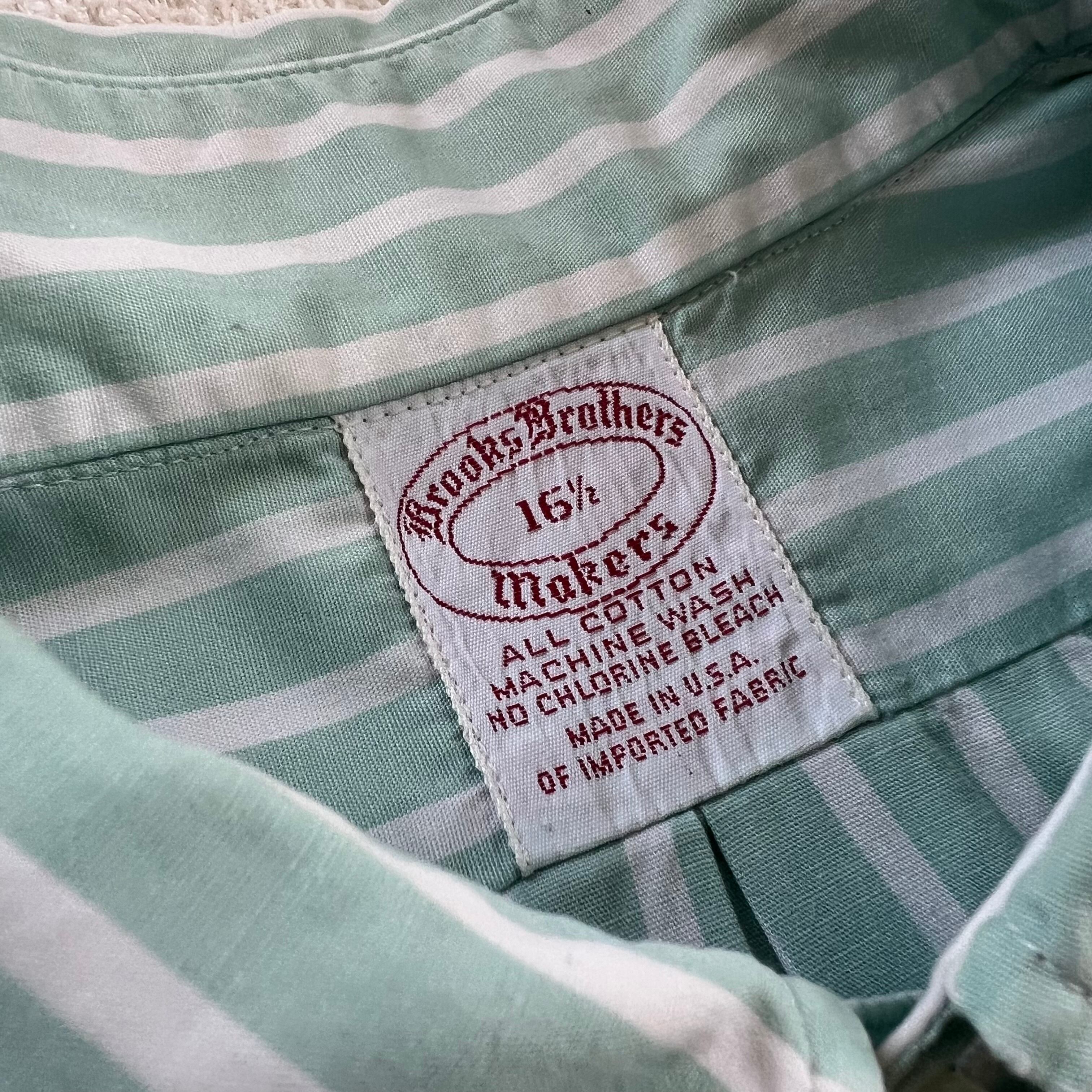 Brooks Brothers 80年代 6ボタン ブルックスブラザーズ ストライプ BD