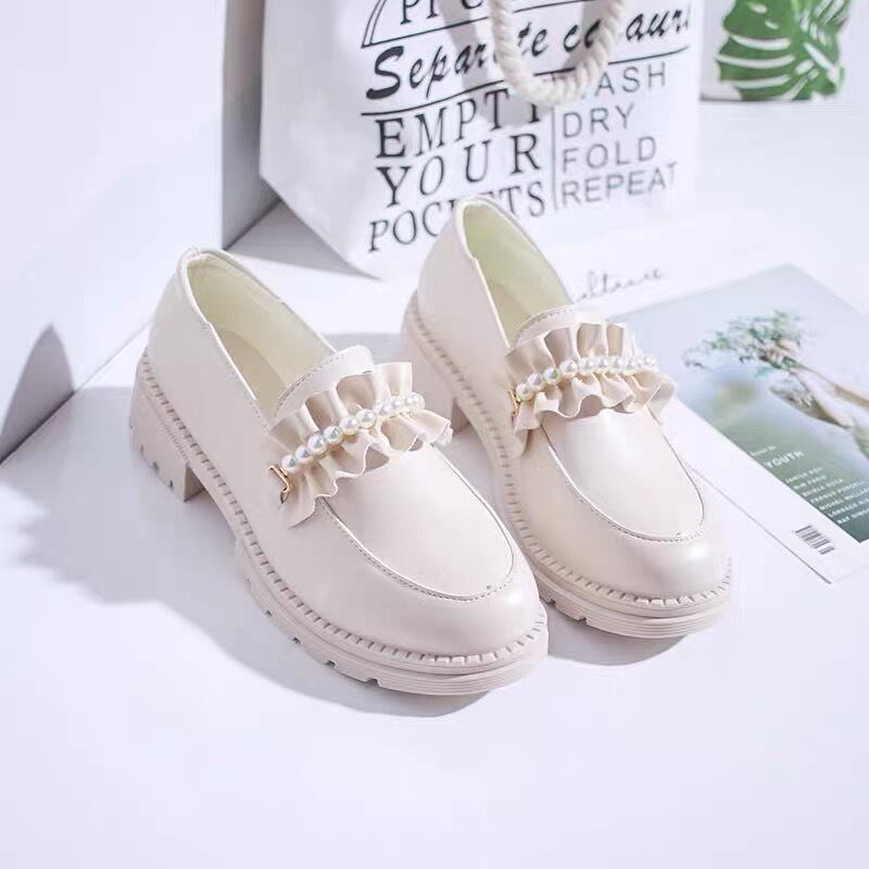 フリルパールローファー＊1R171 | cherie ange