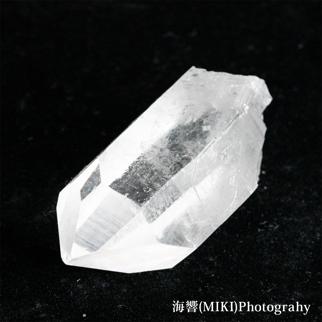 【海響(MIKI)セレクト ブラジル トマスゴンサガ産クォーツ(水晶)  ポイント #1】クリスタルエネルギークリアリング＆チャージ付き 浄化、保護、ヒーリング、瞑想に！ 送料無料・画像3