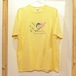 Humingbird Embroidery T-Shirt Yellow