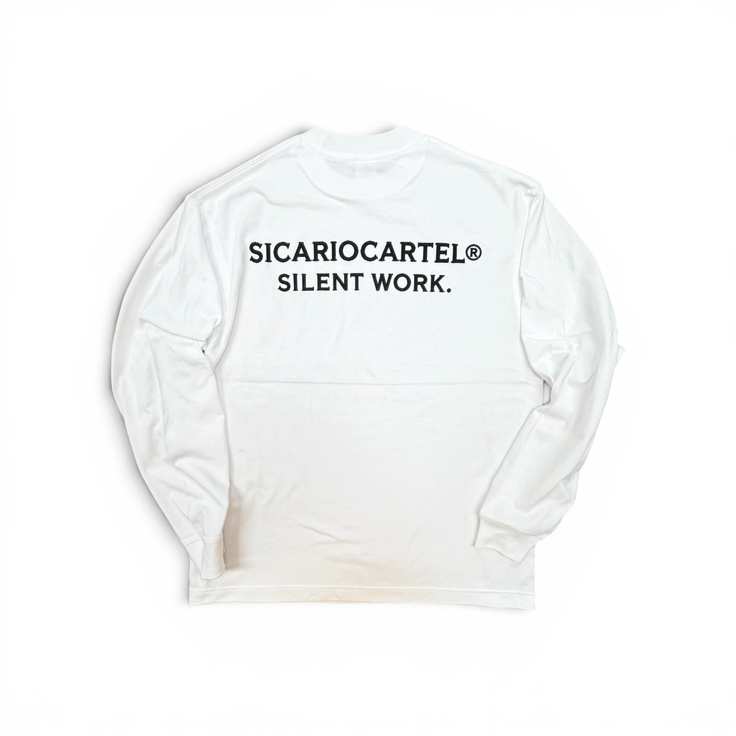 SILENT WORK L/S 7.1OZ 白 | SICARIO CARTEL