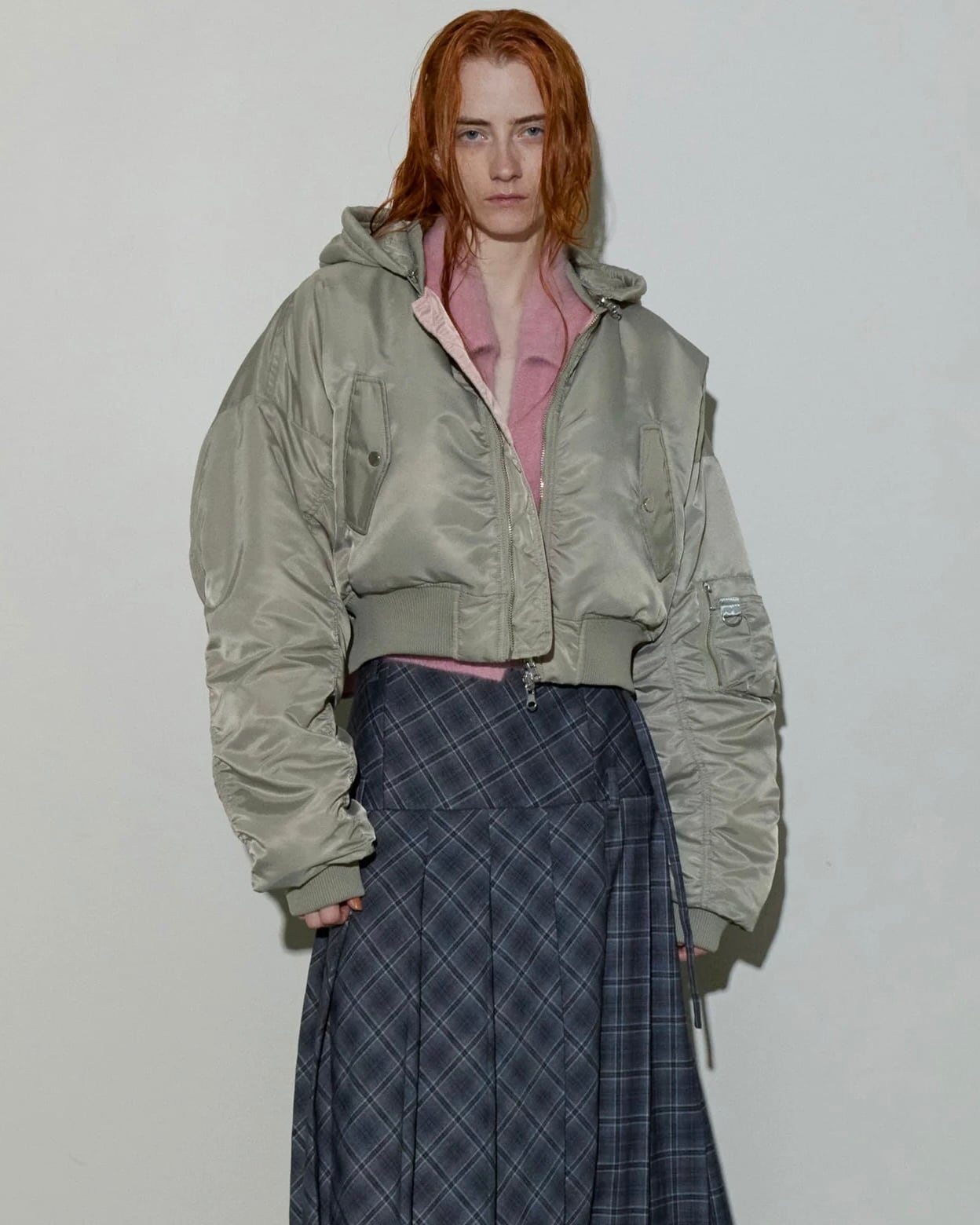 メゾンスペシャル Multiway Short Length MA-1 MAISON SPECIAL】Multiway Short Length MA-1 | idealclasse