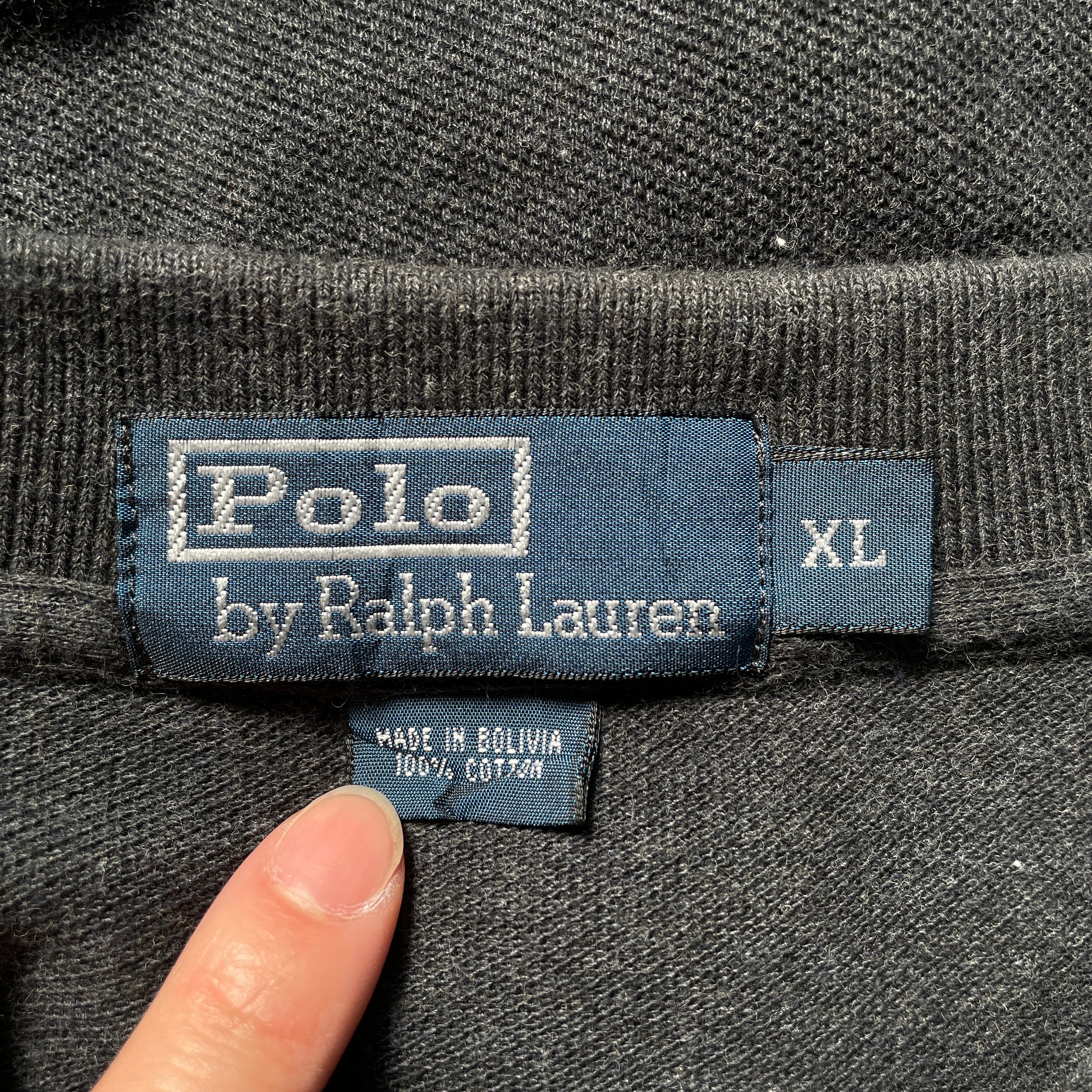 Polo by Ralph Lauren ポロバイラルフローレン 鹿の子 長袖ポロシャツ