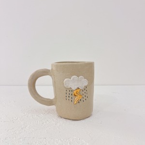 【Koyomi Yanagimoto】陶器／bad day マグカップ①