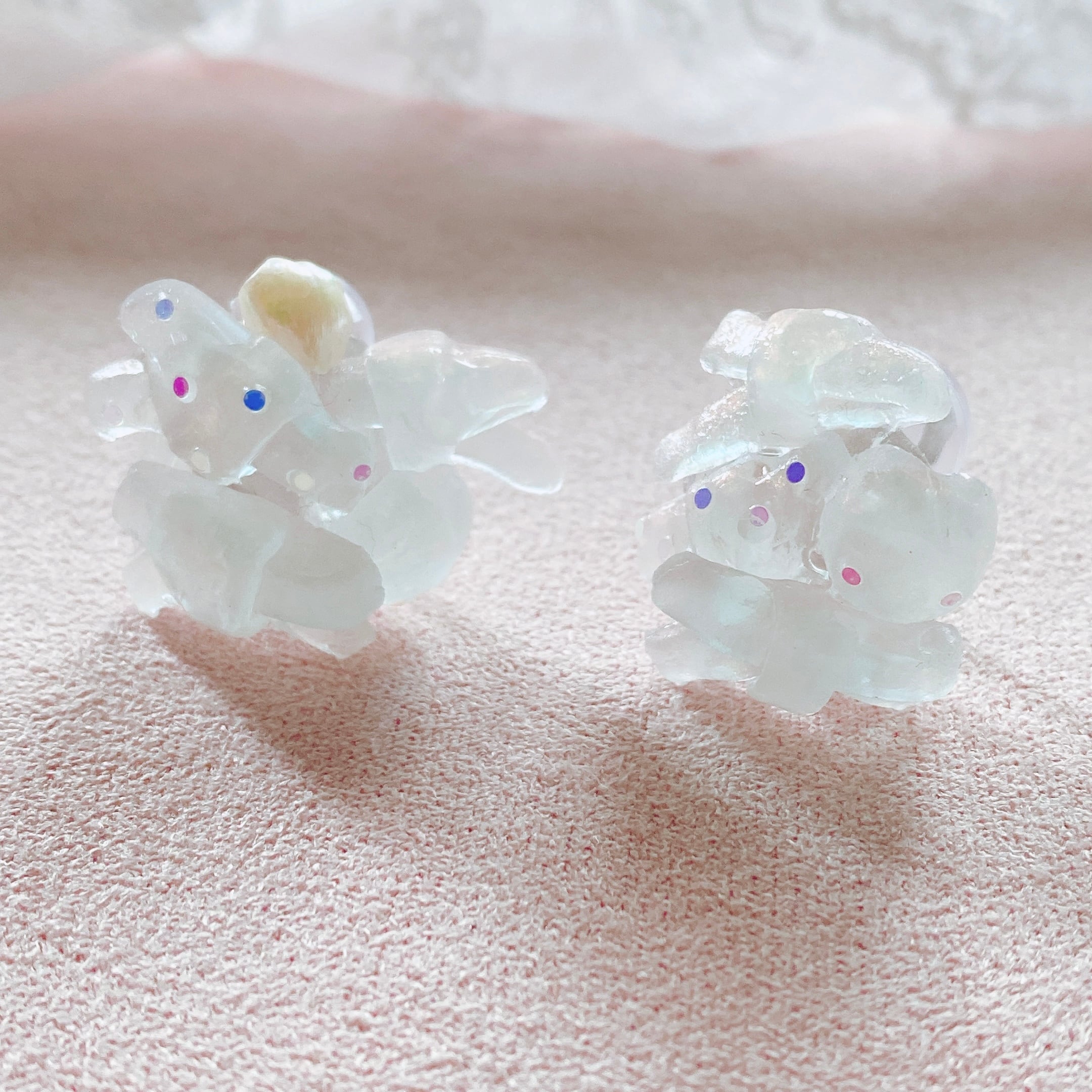 Ribbon Ribbon Rabbit イヤリング