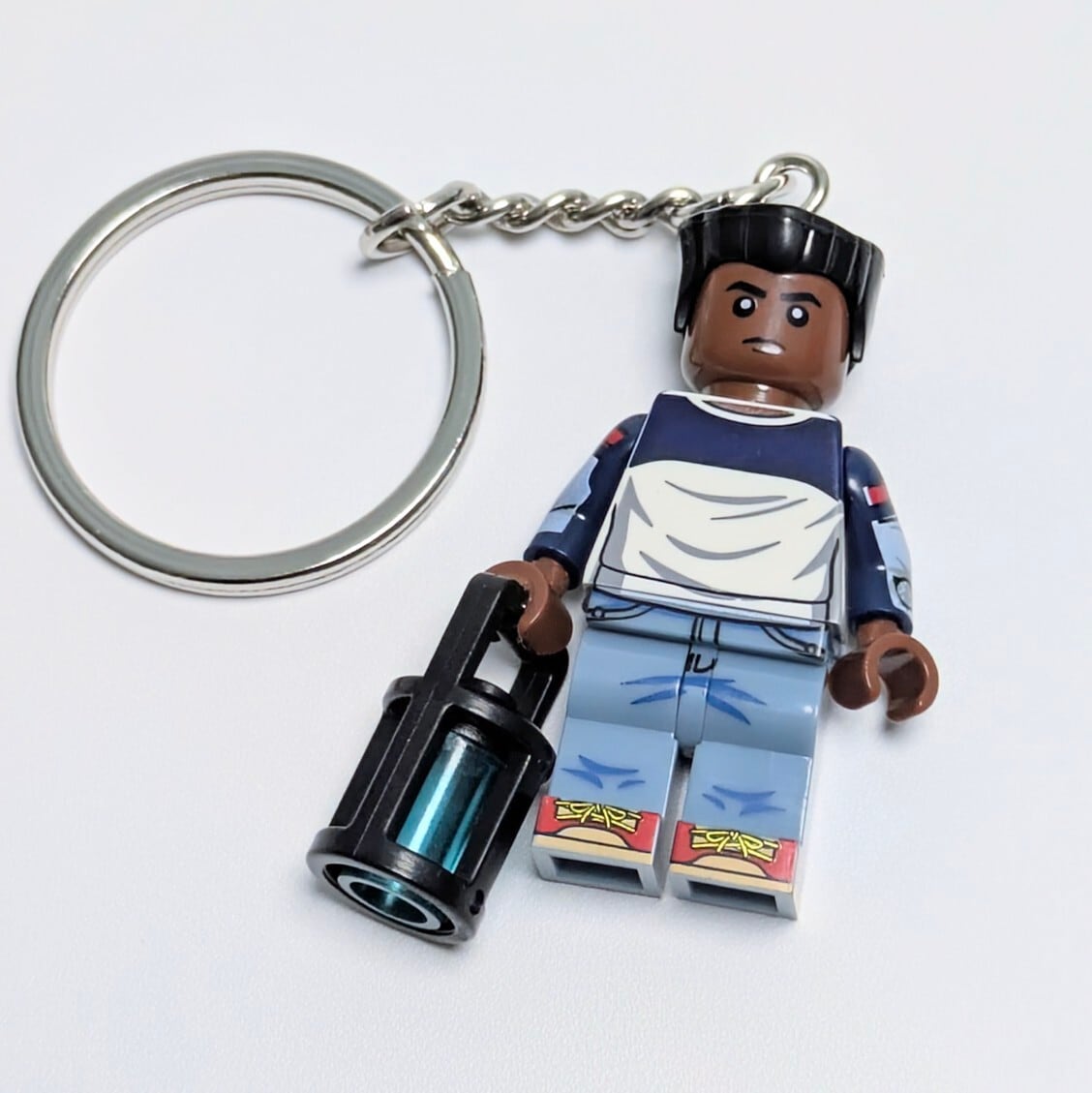 ★ブロックフィギュアキーホルダー★【 Stranger Things / ストレンジャーシングス 】 エリカ・シンクレア 〚アメリカン雑貨 アメトイ〛