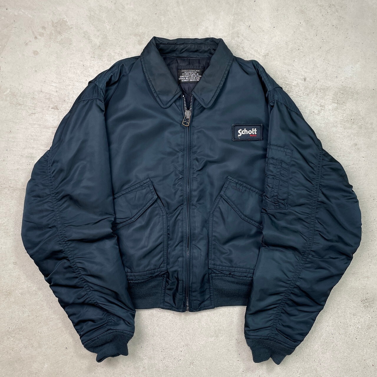 Schott ショット CWU-R ミリタリー フライトジャケット メンズL-XL相当 
