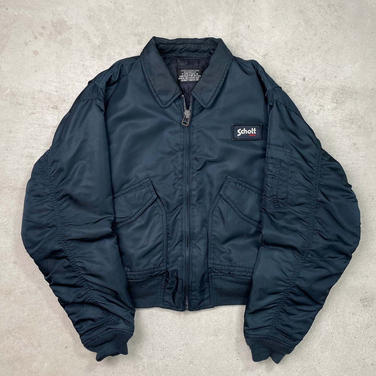 Schott ショット CWU-R ミリタリー フライトジャケット メンズL-XL相当 