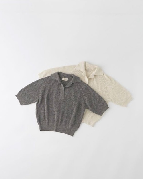 Nikki ESSENTIAL PIECES/polo knit