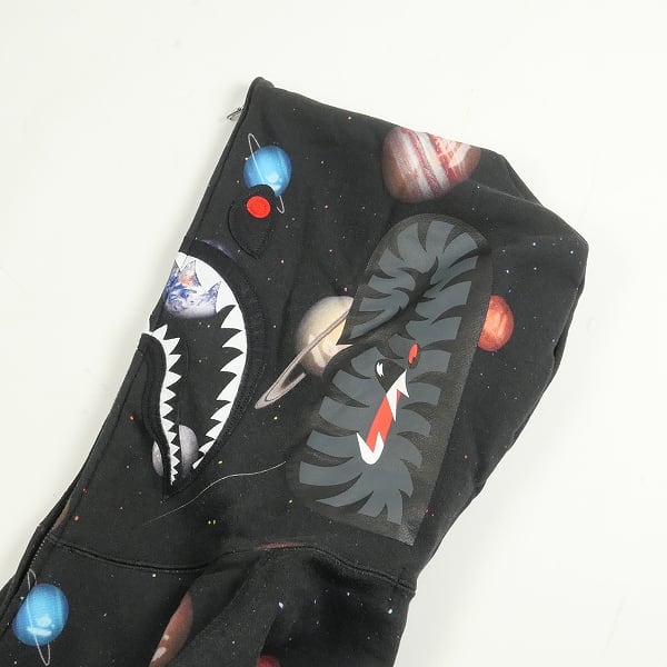Size【M】 A BATHING APE ア ベイシング エイプ GALAXY SHARK FULL ZIP