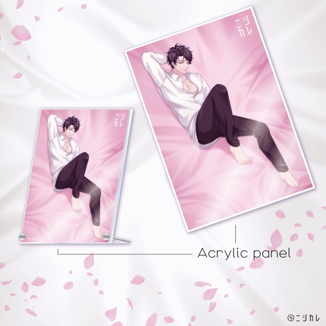 ニジカレ 描き下ろしアクリルパネル 【久我李人】