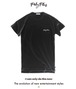 POLYPLUS apparel Long length  Pocket T-shirt / BLACK