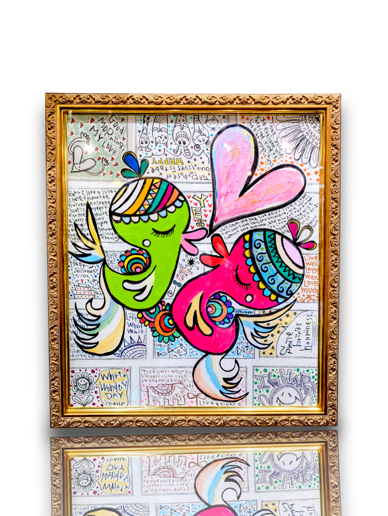 pipiコミックパラレル絵画フレーム付